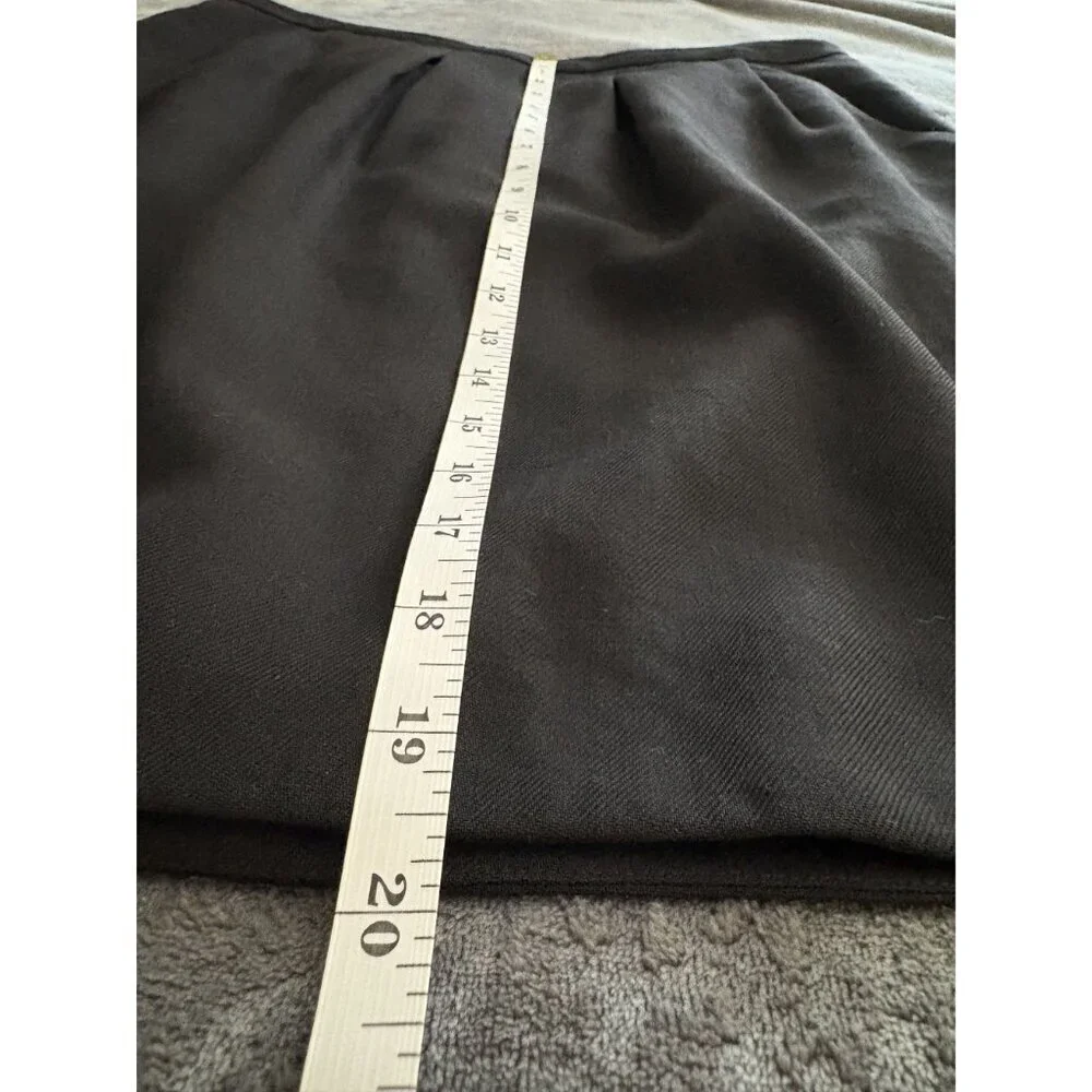 J. Crew Womens Wool Career Skirt Size 4 Black Above the Knee Office Professional